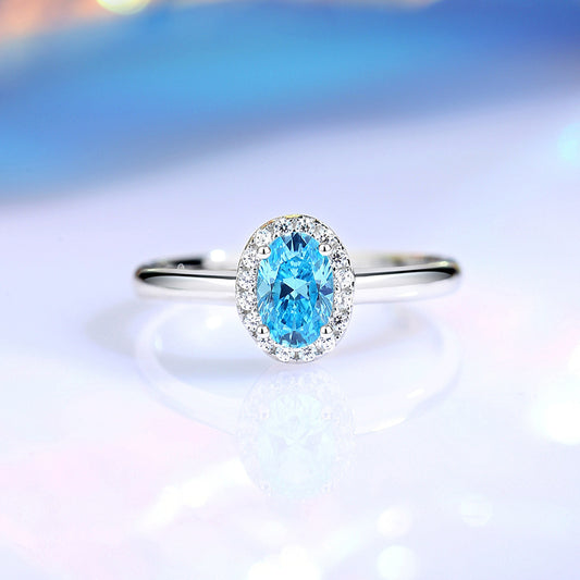 S925 Sterling Silver Ring Female Niche Advanced