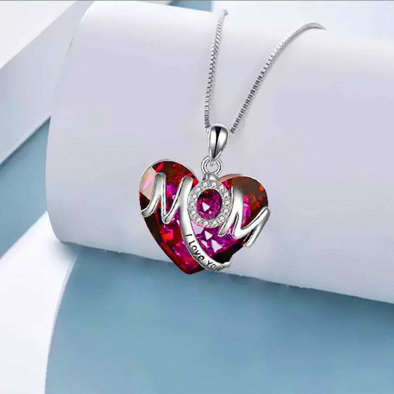 Mom Love Pendant Necklace