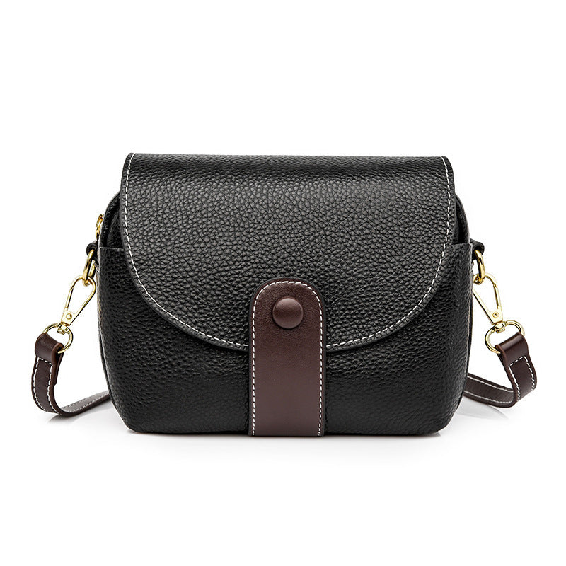 Shoulder Top Layer Cowhide Women's Cross-body Bag