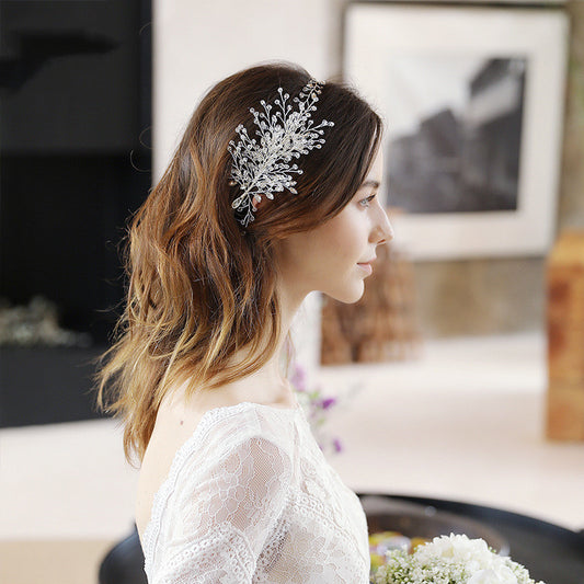 Hand-woven Rhinestone Headband