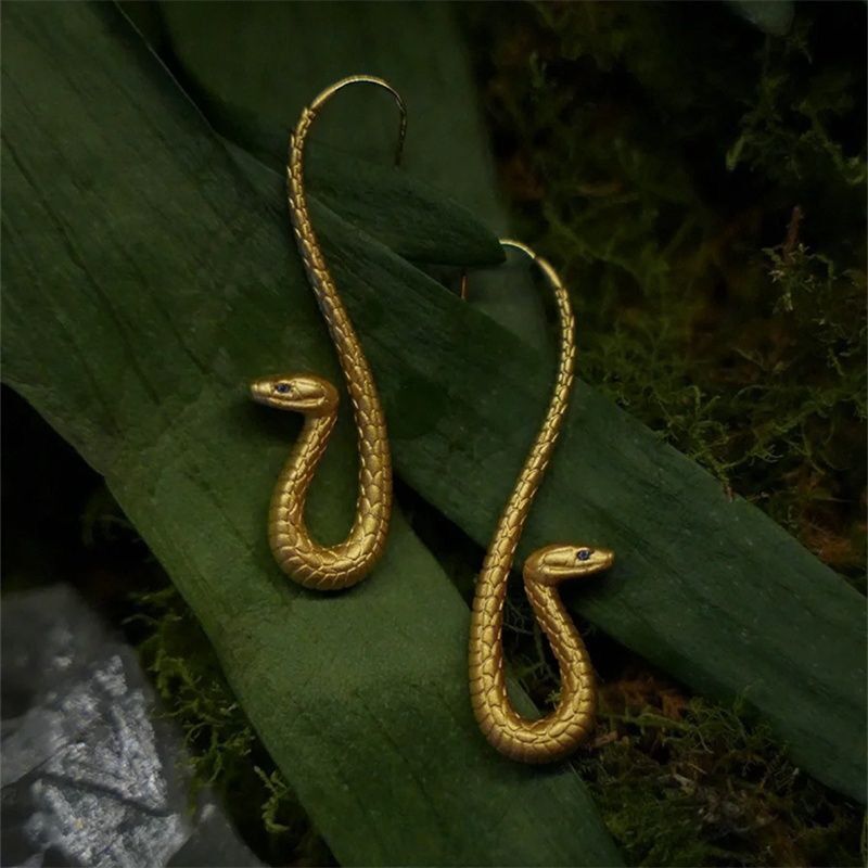 Snake-shaped Earrings