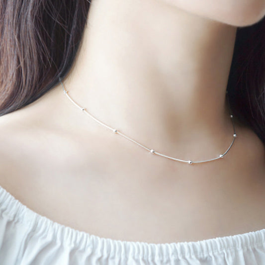 Sterling Silver Simple Necklace