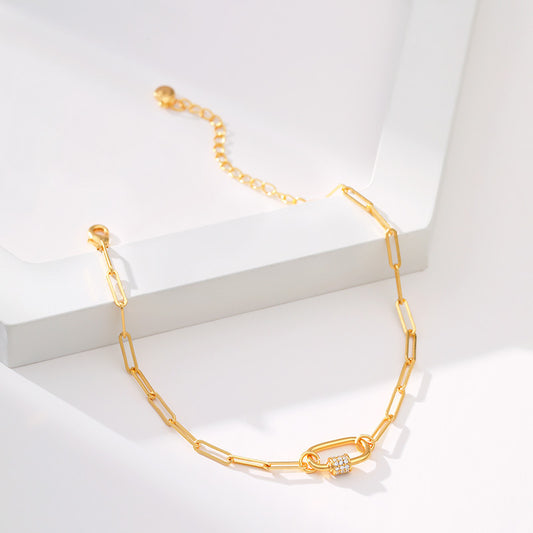 Clip Chain Design European And American Anklet