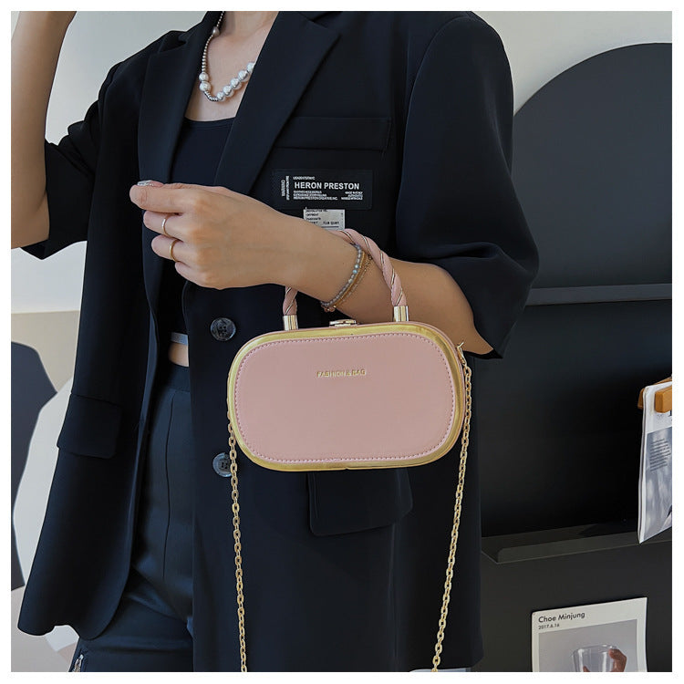 Fashion Simple Shoulder Candy Color Crossbody Bag