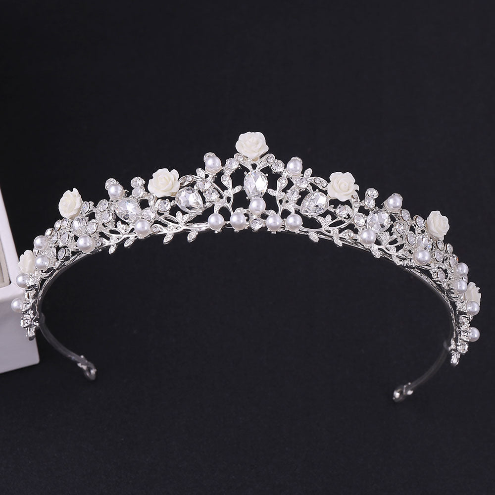 Flower Bridal Tiara Headband