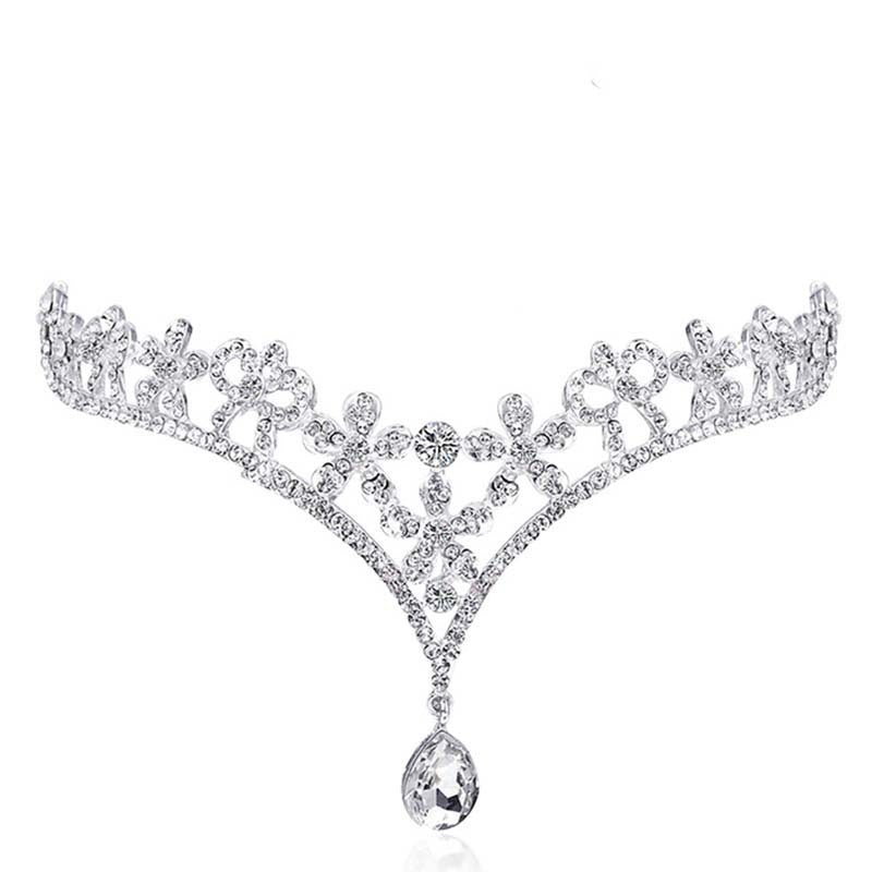 Flower Bridal Tiara Headband