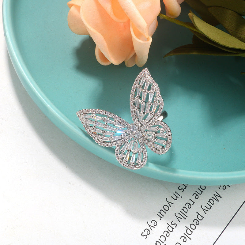 Index Finger Butterfly Ring