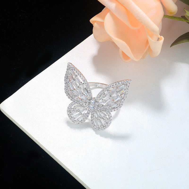 Index Finger Butterfly Ring