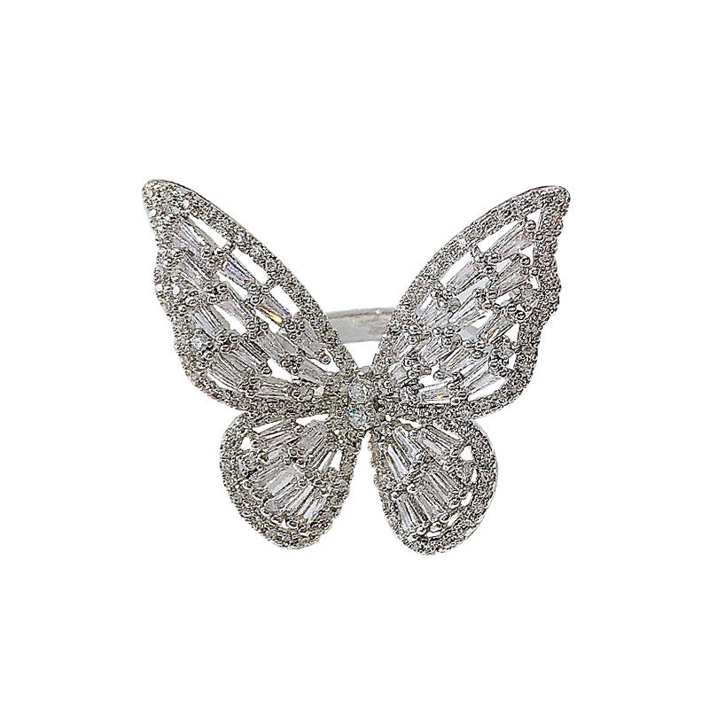 Index Finger Butterfly Ring