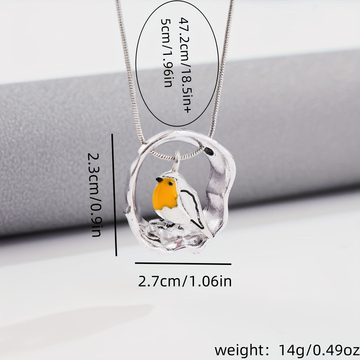 Creative Bird Hollow Pendant Necklace