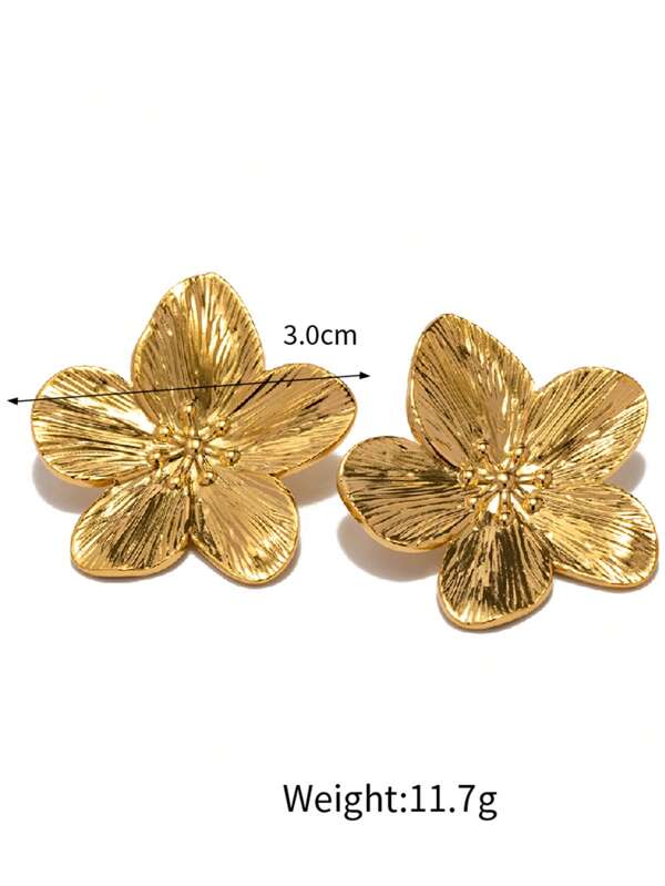 Flower Stud Earrings