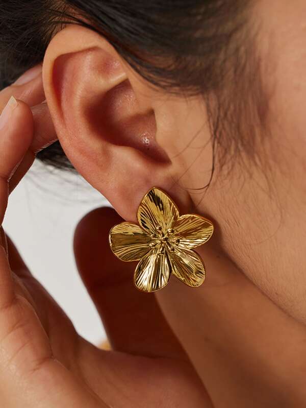 Flower Stud Earrings