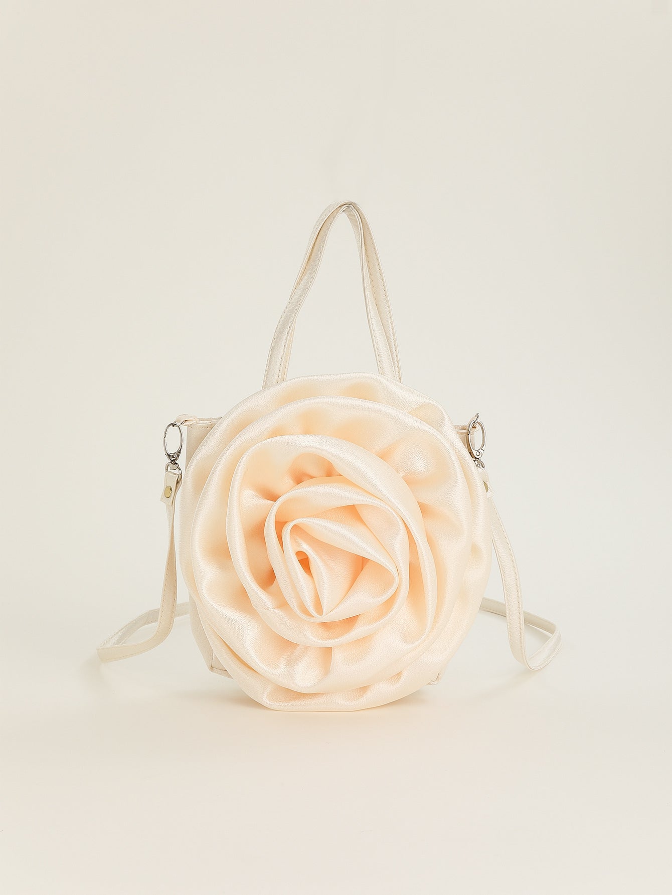 Satin Flower Dinner Bag