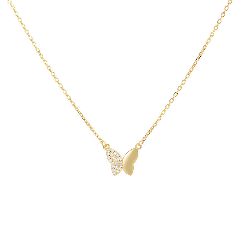 Butterfly Bowknot Clavicle Chain Necklace