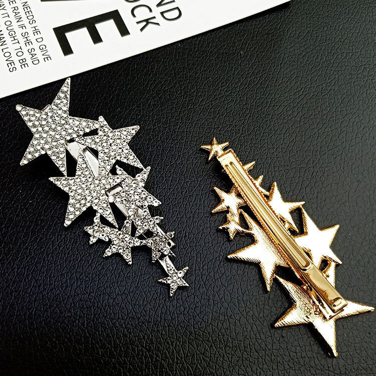 Full Diamond Star Hair pin