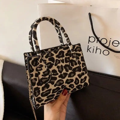 Handbags Houndstooth Chain Trendy One-shoulder Messenger Bag