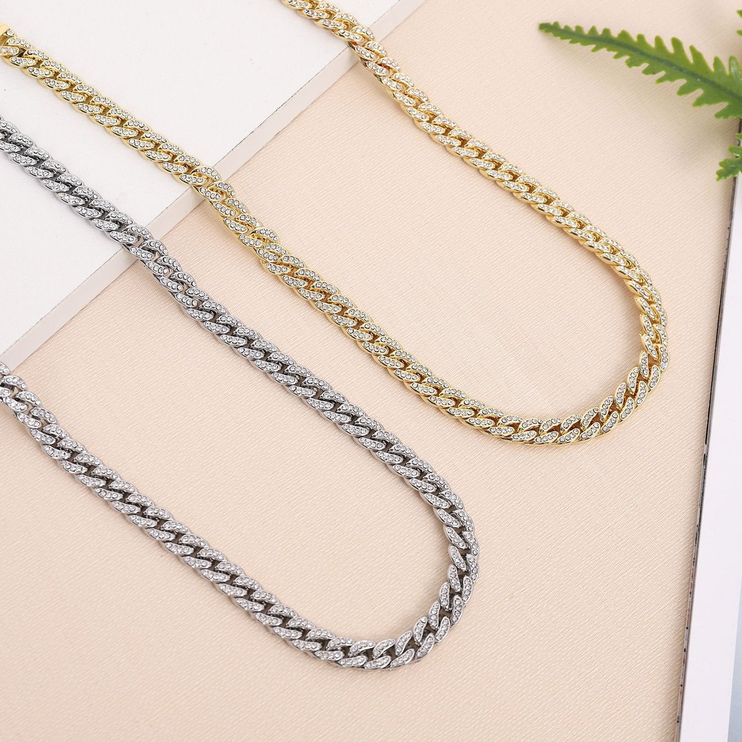 Simple Alloy Chain Men's And Women's Necklace