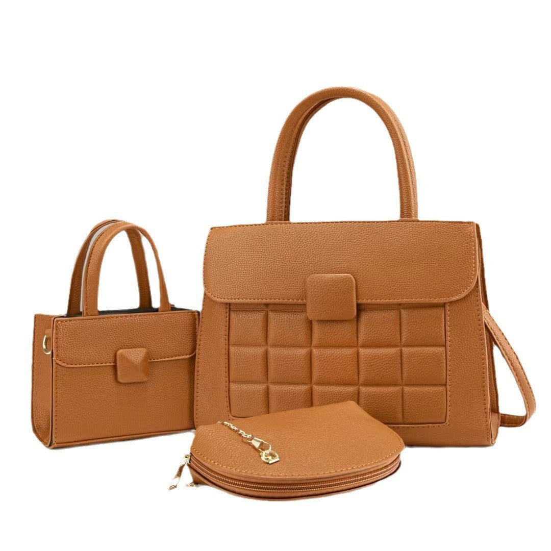 Three-piece Set Versatile Handbag