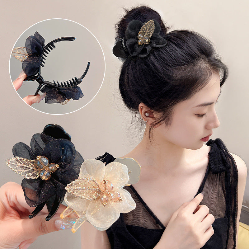 Bun Grabber Headdress Sense Barrettes Hair Clip