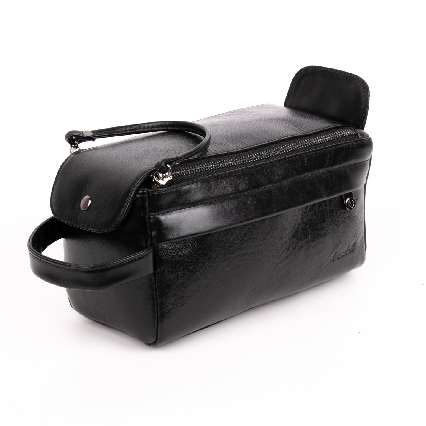 Real Leather Toiletry Bag