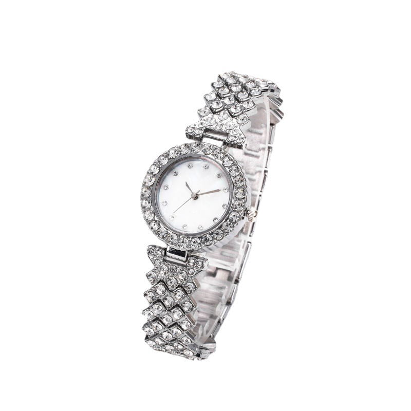 Diamond Alloy Simple Women's Watch