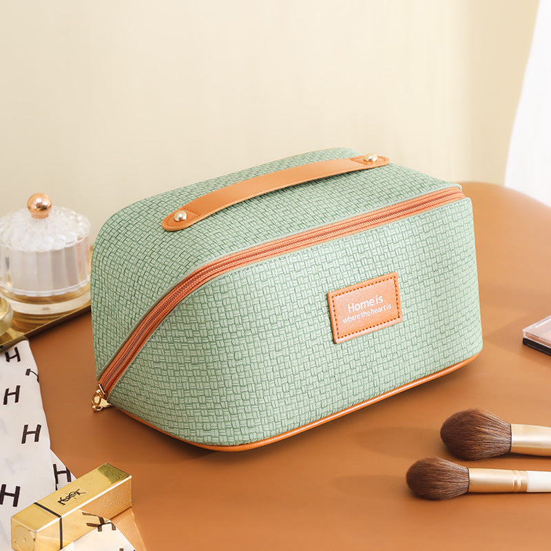 Pillow Cosmetic Bamboo Pattern Cosmetic Storage Bag