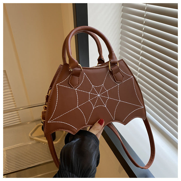 Halloween Spider Web Saddle Bag