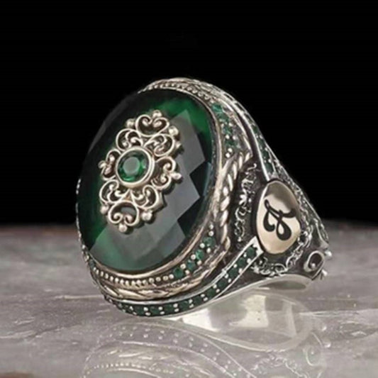 Retro Two-tone Man's Ring