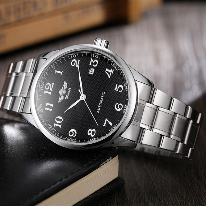 Simple Stainless Steel Men's Watch