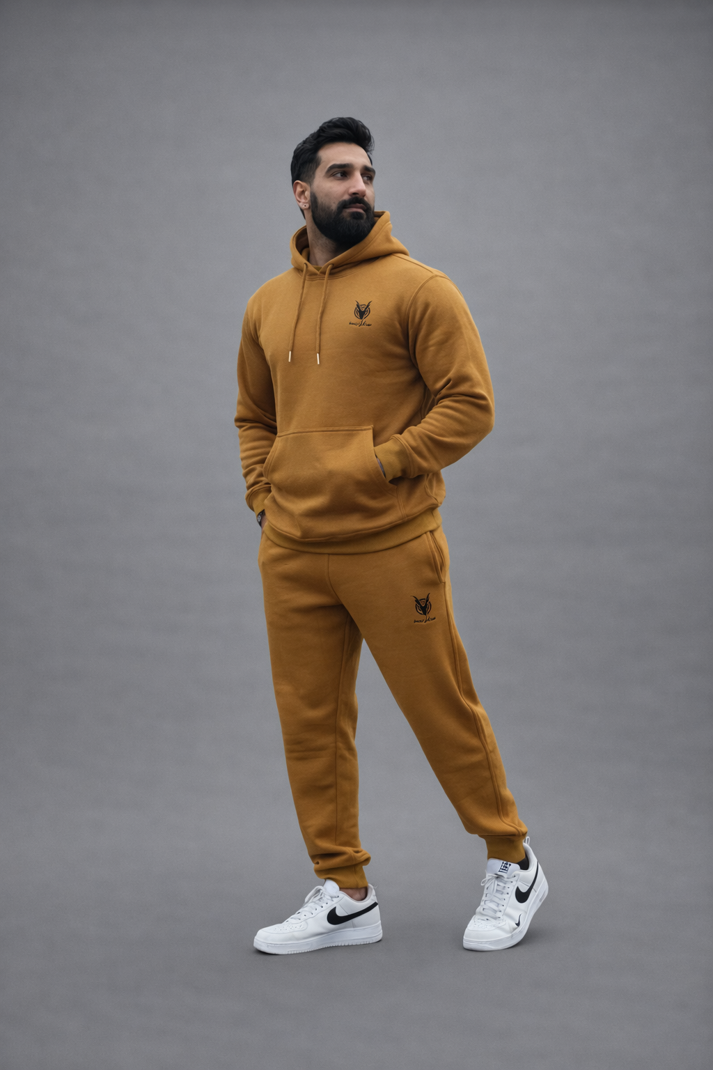 Markhor Mustard Tracksuit - Premium Comfort Fit