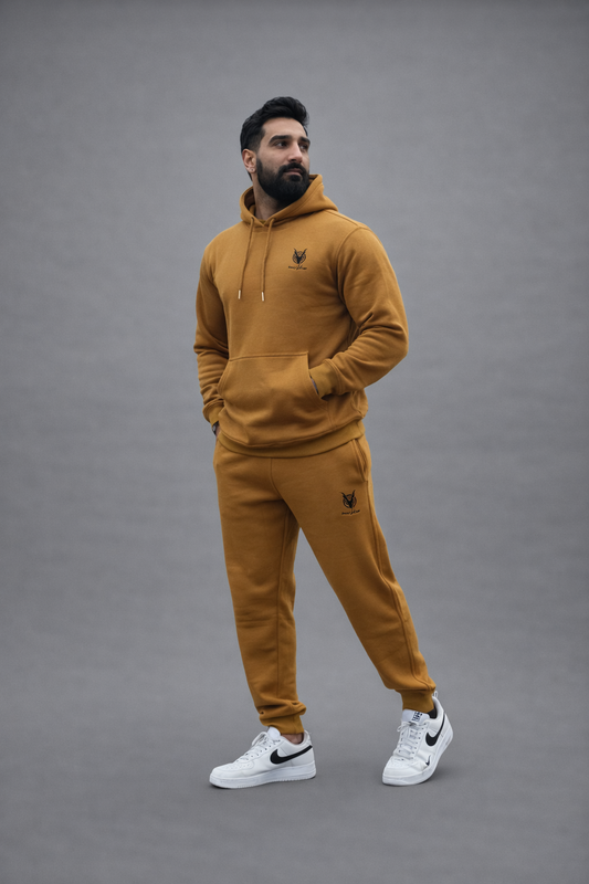 Markhor Mustard Tracksuit - Premium Comfort Fit