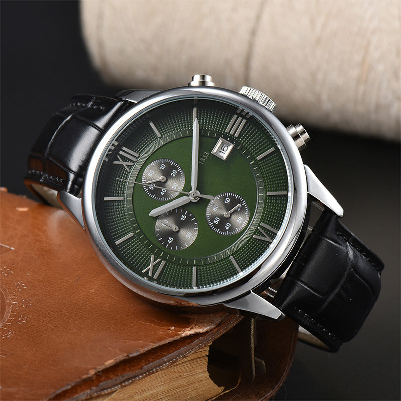 Mens's Quartz Casual Belt Watch