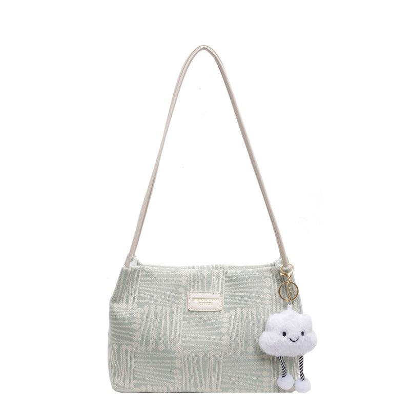 Women's Korean-style Fashion Striped Bag