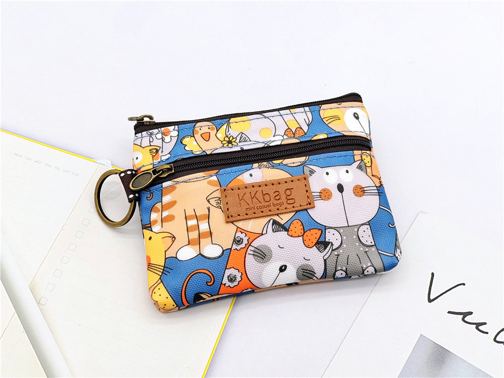 Printed Film Cartoon Change Purse