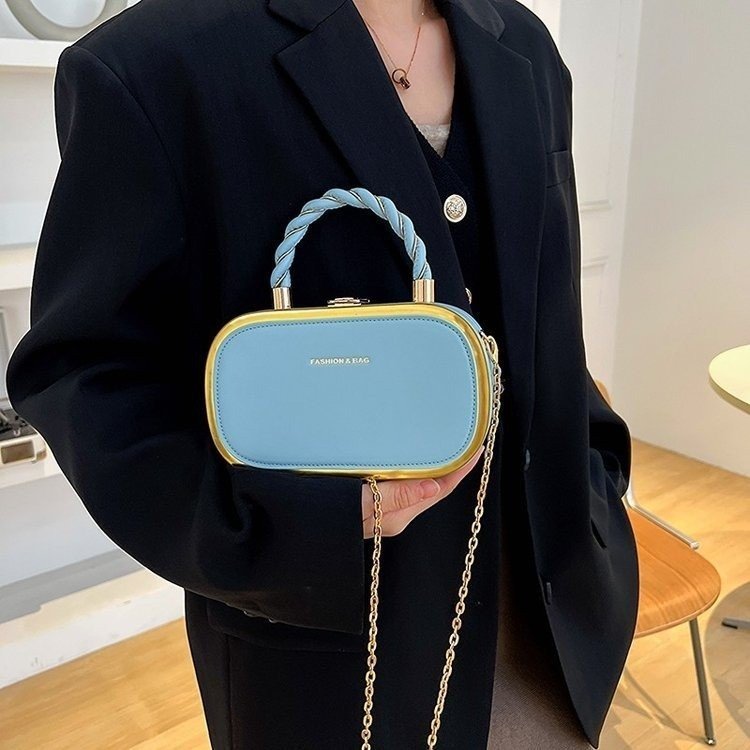 Fashion Simple Shoulder Candy Color Crossbody Bag