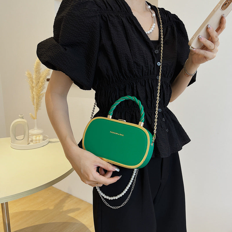 Fashion Simple Shoulder Candy Color Crossbody Bag