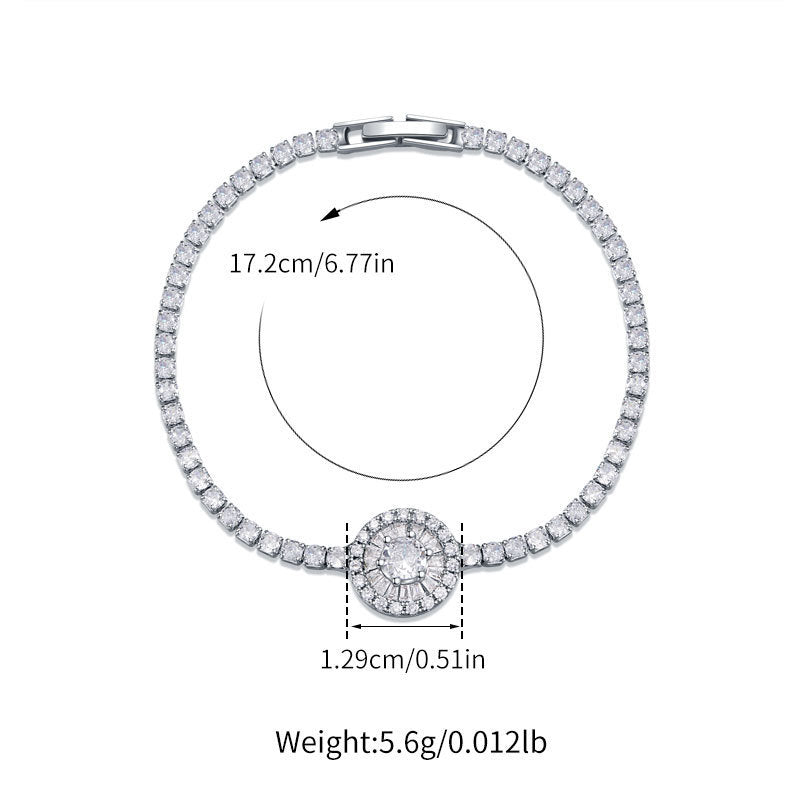 Simple Style Women's Jewelry Exquisite White K Color Bracelet