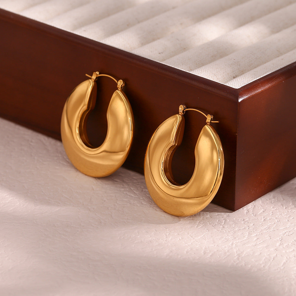 Ins Fashion Simple And Light Luxury Elegant Earrings