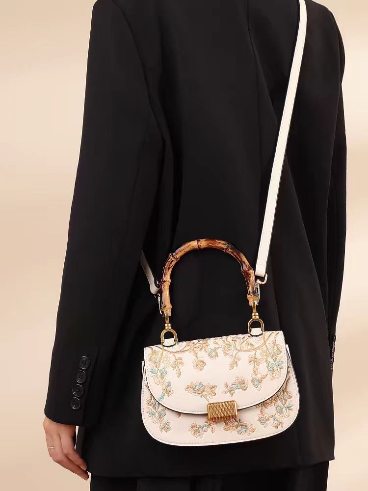 Chinese Style Embroidery Women's Cross-body Bag