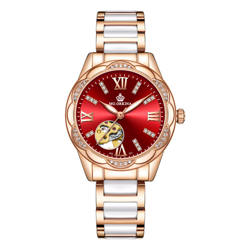 Automatic Mechanical Waterproof Luminous Women's Watch