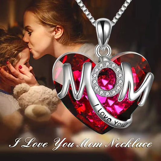 Mom Love Pendant Necklace