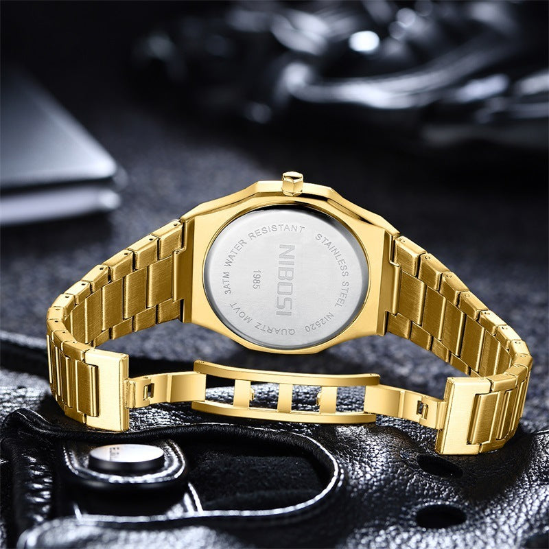 Simple Gold Men's Watch