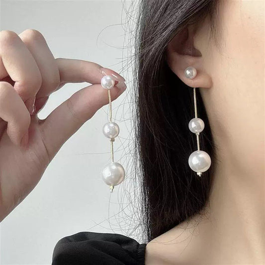 Elegant Pearl Stud Earrings