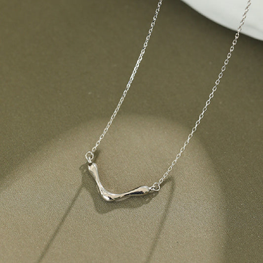 382 Korean Style S925 Sterling Silver Necklace