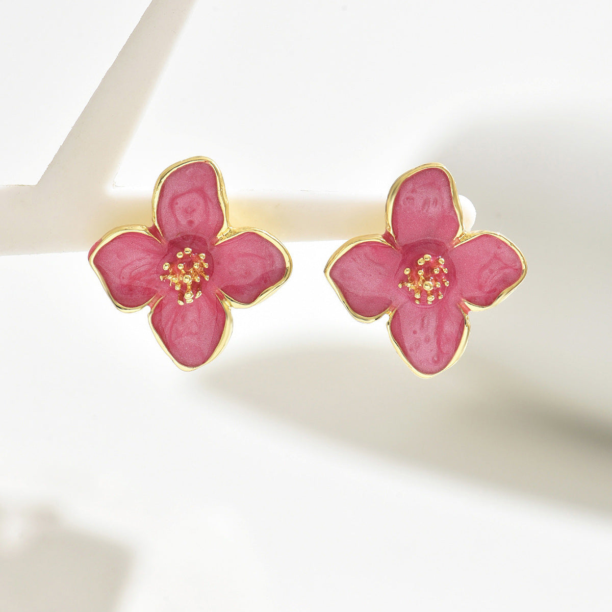 Women's Flower Stud Earrings