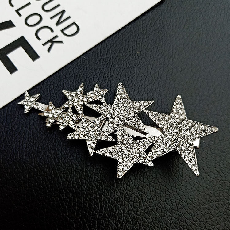 Full Diamond Star Hair pin