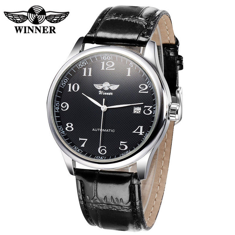 Simple Stainless Steel Men's Watch