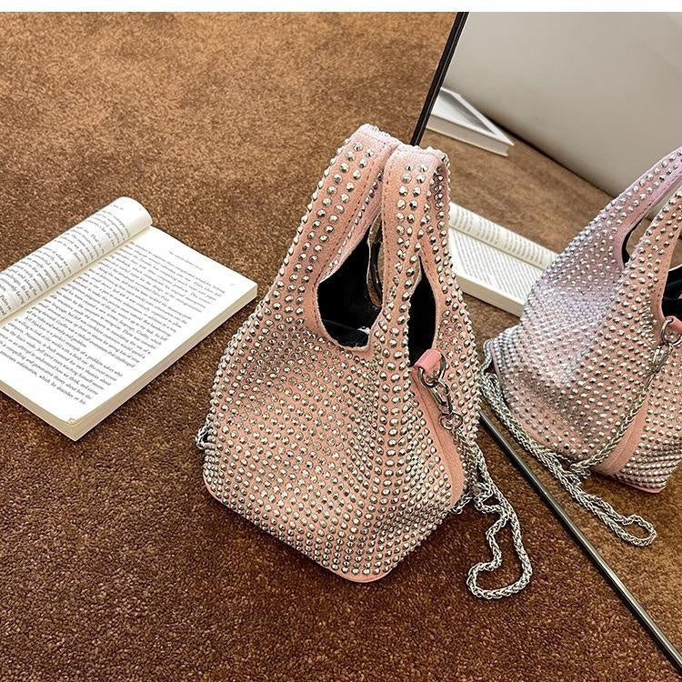 Full Diamond Women's Bucket Bag