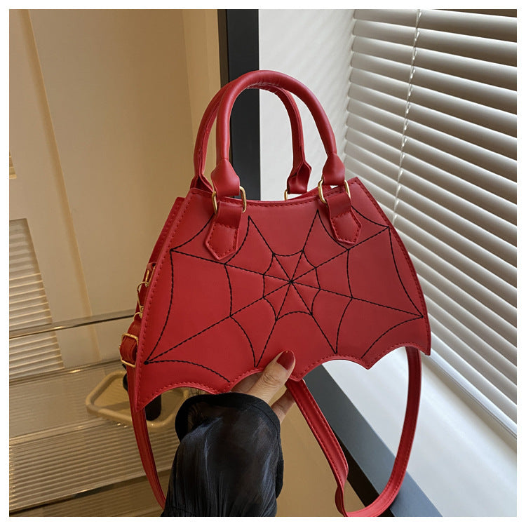 Halloween Spider Web Saddle Bag