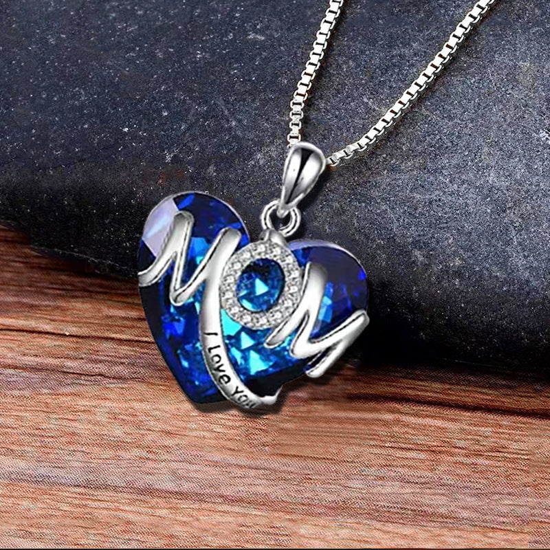 Mom Love Pendant Necklace